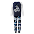 Miniatyrbillede 2 af 3: Matchende Julepyjamassæt til Familien Dame Herre Børn Pyjamas Langærmet Nattøj Ferie Loungesæt Kids-B 11-12Years