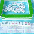 Pikkukuva 6 / 7: 2025 Mahjong -kortit, 4 kpl viralliset standardikäsien säännöt Mah-Jongg -kortit vihreä 4PCS