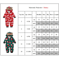Miniatyrbild 5 av 5: Julmatchande Familjepjys Set med Santa-Tryckta Jumpsuits, Sömnkläder, Semester-Pjs för Vuxen/Barn/Baby Baby-Green 12-18M