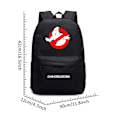 Miniatyrbillede 3 af 6: Ghostbusters Børne Rygsæk Skoletaske Rejse Studerende Skuldertaske Casual Daypack C 30*12*42cm