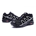 Pikkukuva 5 / 10: SALOMON Speedcross 4 miesten juoksukengät lenkkitossut vaelluskengät Black White 47