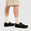 Miniatyrbild 5 av 7: BirkenstockLondon Mockaskinn Skor Black 36
