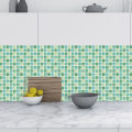 Miniatyrbillede 5 af 7: 90 stk. Mosaik Flise Klistermærker Væg Trapper Hjem Indretning Vandtæt C 90PCS