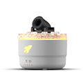 Miniatyrbilde 1 av 8: Cannon Blast Aroma Luftfukter, Stille Diffuser, Vannløs Auto Avstengning Aromaterapi Diffuser for Soverom, for Hjem White