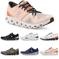 Miniatyrbillede 6 af 7: ON CLOUD 5 Herre Dame On Træningssko Cloud X Åndbare Sneakers Udendørs Letvægts Løbesko White Black 38.5