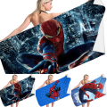 Pikkukuva 2 / 2: Marvel Spiderman Uimapyyhe Kylpy Ranta Allas Pehmeä Aikuisille Lapsille Pojille Tytöille C 70*150cm