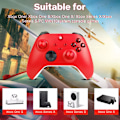 Pikkukuva 3 / 10: Langaton ohjain Xbox One & Xbox Series X|S PC Windows -laitteille - Kuulokeliitännällä Red