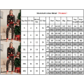 Miniatyrbild 3 av 3: Jul Tryckta Pyjamasar Familj Matchande Sovkläder Jul Pyjamas Set Nytt Mom 4XL