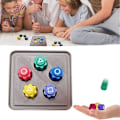 Miniatyrbild 1 av 7: Squid Game 2 Gonggi Konggi Traditionellt Koreanskt Jacks Spel Stenspel Gonggi Set Ddakji, Biseokchigi, Gong-Gi, Paeng-Y, Jebi Chagi Squid-Game Five dice+chassis