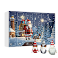 Miniatyrbillede 1 af 6: 2024 Jule Dværge Jule Ankomst Kalender Blind Box Nedtælling Jule Gnome Adventskalender