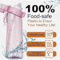 Pikkukuva 5 / 8: 650 ml:n vesipullo, mukana 7 hedelmän tuoksupulloa, maustetut makupalat Pink