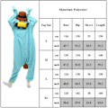 Miniatyrbild 4 av 4: Juldräkt för vuxna Unisex Djur Näbbdjur Onesie Fest Jumpsuit Plysch Pyjamas Juldräkt M