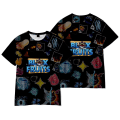 Miniatyrbild 1 av 3: Blox Fruits Grafisk Tryckt T-shirt med Korta Ärmar för Barn Pojkar och Flickor #1 140cm
