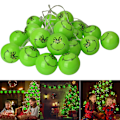 Miniatyrbillede 4 af 10: Batteridrevne LED julelys 3 meter julelys 20 LED Grinch lyskæde lys til terrasse havefest boligindretning LED lys 3m