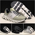 Miniatyrbillede 6 af 7: ON CLOUD 5 Herre Dame Komfortable Allround Slidstærke Skridsikre Letvægts Åndbare Stødabsorberende Low-top Sneakers Løbesko Grey 37