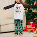 Pikkukuva 3 / 6: Perheen Yhteensopivat Joulupyjamat Aikuisille Lapsille Vauvoille Jouluiset Yöasut Pyjamat Pjs Set Kids 1-2Years