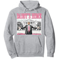 Miniatyrbilde 1 av 4: Morsom Hettegenser Unisex Grafisk Trykk Pullover Hettegenser Grey 3XL