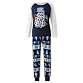 Miniatyrbild 2 av 3: Matchande Familjejulpyjamas Set Kvinnor Män Barn PJs Långärmad Nattkläder Semester Lounge Set Women-A L