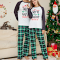 Pikkukuva 3 / 5: Perheen Yhteensopivat Joulupyjamat Aikuisille Lapsille Vauvoille Jouluiset Yöasut Pyjamat Pjs Set Men L