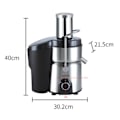 Pikkukuva 8 / 10: Mehustin, 2-in-1, 1200W Sähköinen mehupuristin, Mehustin/Kahvimylly, Täyttöaukko 75 mm, Kaksi nopeusasetusta