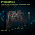 Pikkukuva 8 / 10: Langaton ohjain Xbox One & Xbox Series X|S PC Windows -laitteille - Kuulokeliitännällä Black