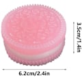 Miniatyrbild 4 av 6: Rosa Kak-Squishy, Taba Squishy, Rosa Squishy, Keks Stressavlastande Leksak, Fidget Leksaker för Ångest & Avkoppling | Perfekt Skrivbordstillbehör för Vuxna Black