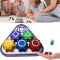 Miniatyrbild 1 av 7: Squid Game 2 Gonggi Konggi Traditionellt Koreanskt Jacks Spel Stenspel Gonggi Set Ddakji, Biseokchigi, Gong-Gi, Paeng-Y, Jebi Chagi Squid-Game Five dice+triangular base