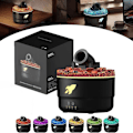 Miniatyrbilde 3 av 8: Cannon Blast Aroma Luftfukter, Stille Diffuser, Vannløs Auto Avstengning Aromaterapi Diffuser for Soverom, for Hjem Black