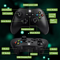 Pikkukuva 5 / 10: Langaton ohjain Xbox One & Xbox Series X|S PC Windows -laitteille - Kuulokeliitännällä Black