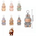 Miniatyrbild 3 av 3: POP MART The Monsters Labubu Blind Box Samlarfigur - Pop Mart Spännande Macaron Plysch Nyckelring Edition (1 Blind Box, 15cm) #7