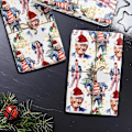 Miniatyrbild 1 av 4: Inslagningspapper Julpapper President Presentpapper för Jul White