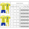 Miniatyrbild 2 av 2: Fotbollströja Barn 23/24 Cristiano Ronaldo CR7 Fotbollströja Kit Hemma Match Barn Pojkar Jersey Träningsoverall Tröja+Shorts+Strumpor 18