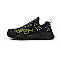 Miniatyrbillede 1 af 8: Keen Herre NXIS EVO Vandtæt Sko Løbesko Træningssko Vandresko Black Yellow 43