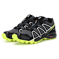 Miniatyrbillede 4 af 9: SALOMON Herre Speedcross 4 Løbesko Sneakers Vandresko Fluorescent Green 47