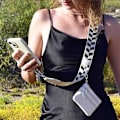 Miniatyrbilde 4 av 5: Justerbar mobiltelefon-charm med glidelåspose, telefonstropp, anti-tapt telefon-håndleddsstropp B