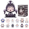 Miniatyrbillede 1 af 8: Pop Mart Labubu The Monsters Skullpanda Ancient Castle Series Labubu Blind Box Samlerfigur Tilfældig Samlerobjekt Kreativ Gave (1 Blind Box, 9cm)