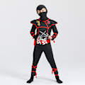 Pikkukuva 1 / 3: Salainen Ninja -pojan Halloween-naamiaisasu lapselle C M
