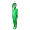 Miniatyrbild 2 av 5: Sprunki Incredibox Jumpsuit med Huva för Vuxna & Barn, Halloween Cosplay, Scenkläder Green 140cm