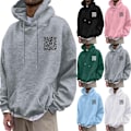Miniatyrbild 3 av 8: Rolig FU QR-kod Hoodie QR-kod Hoodie Unisex Rolig Skämt Skanningsbar Grafisk Tryckt Tröja med Huva Dark Green M