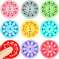 Miniatyrbild 1 av 6: 9 st Math Fidget Spinners, Pedagogiska Matematikfakta Fidget Spinners - Lär dig Addition & Subtraktion - Perfekt för Stimmers Addition and subtraction
