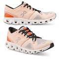 Miniatyrbillede 1 af 7: ON CLOUD 5 Herre Dame On Træningssko Cloud X Åndbare Sneakers Udendørs Letvægts Løbesko Orange Pink 40.5