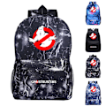 Miniatyrbillede 5 af 6: Ghostbusters Børne Rygsæk Skoletaske Rejse Studerende Skuldertaske Casual Daypack C 30*12*42cm