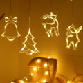 Miniatyrbillede 4 af 4: 1 stk. Juledekorationslys LED Natlys Festlige Lys F