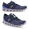 Miniatyrbillede 1 af 6: ON CLOUD 5 Herre Dame On Træningssko Cloud X Åndbare Sneakers Udendørs Letvægts Løbesko Navy Blue 41