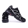 Pikkukuva 6 / 10: SALOMON Speedcross 4 miesten juoksukengät lenkkitossut vaelluskengät Black White 44