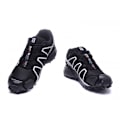 Pikkukuva 4 / 10: SALOMON Speedcross 4 miesten juoksukengät lenkkitossut vaelluskengät Black White 45