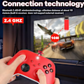 Pikkukuva 5 / 10: Langaton ohjain Xbox One & Xbox Series X|S PC Windows -laitteille - Kuulokeliitännällä Red