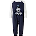 Miniatyrbild 2 av 3: Matchande Familjejulpyjamas Set Kvinnor Män Barn PJs Långärmad Nattkläder Semester Lounge Set Baby-B 6-9M