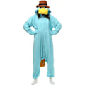 Miniatyrbild 3 av 4: Juldräkt för vuxna Unisex Djur Näbbdjur Onesie Fest Jumpsuit Plysch Pyjamas Juldräkt M