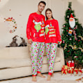 Miniatyrbild 3 av 4: Grinchen Julpyjamas Familj Matchande Sovkläder Julpyjamas Set Nytt Dad S